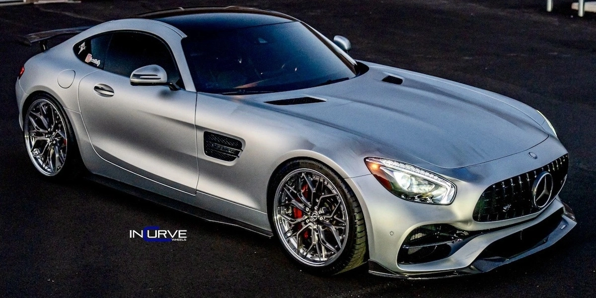 Incurve IFX2-XM50 2 Piece Forged Wheels fitment for Mercedes Benz AMG GT
