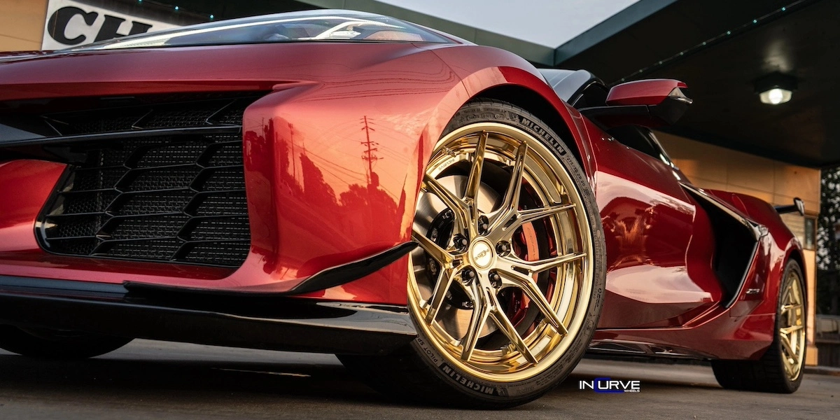 Incurve IF2-Y50 2 Piece Forged Wheels fitment for Chevrolet C8 Corvette Z06