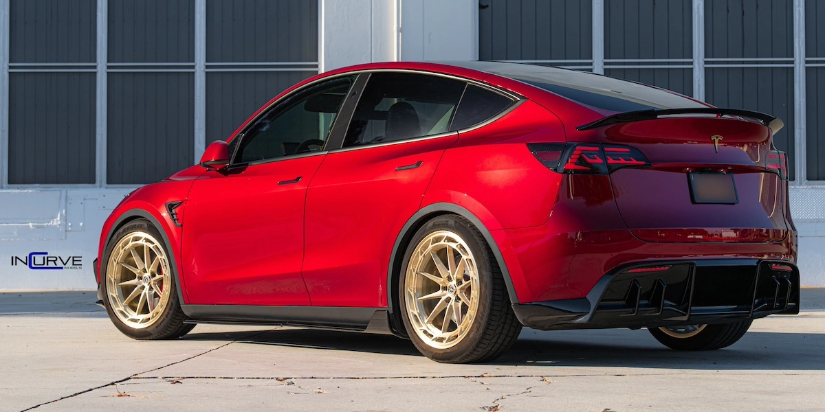 Incurve Forged AT1-1020 1 Piece Wheels fitment for Tesla Model Y | Incurve Wheels | Tesla Model Y Forged Wheels