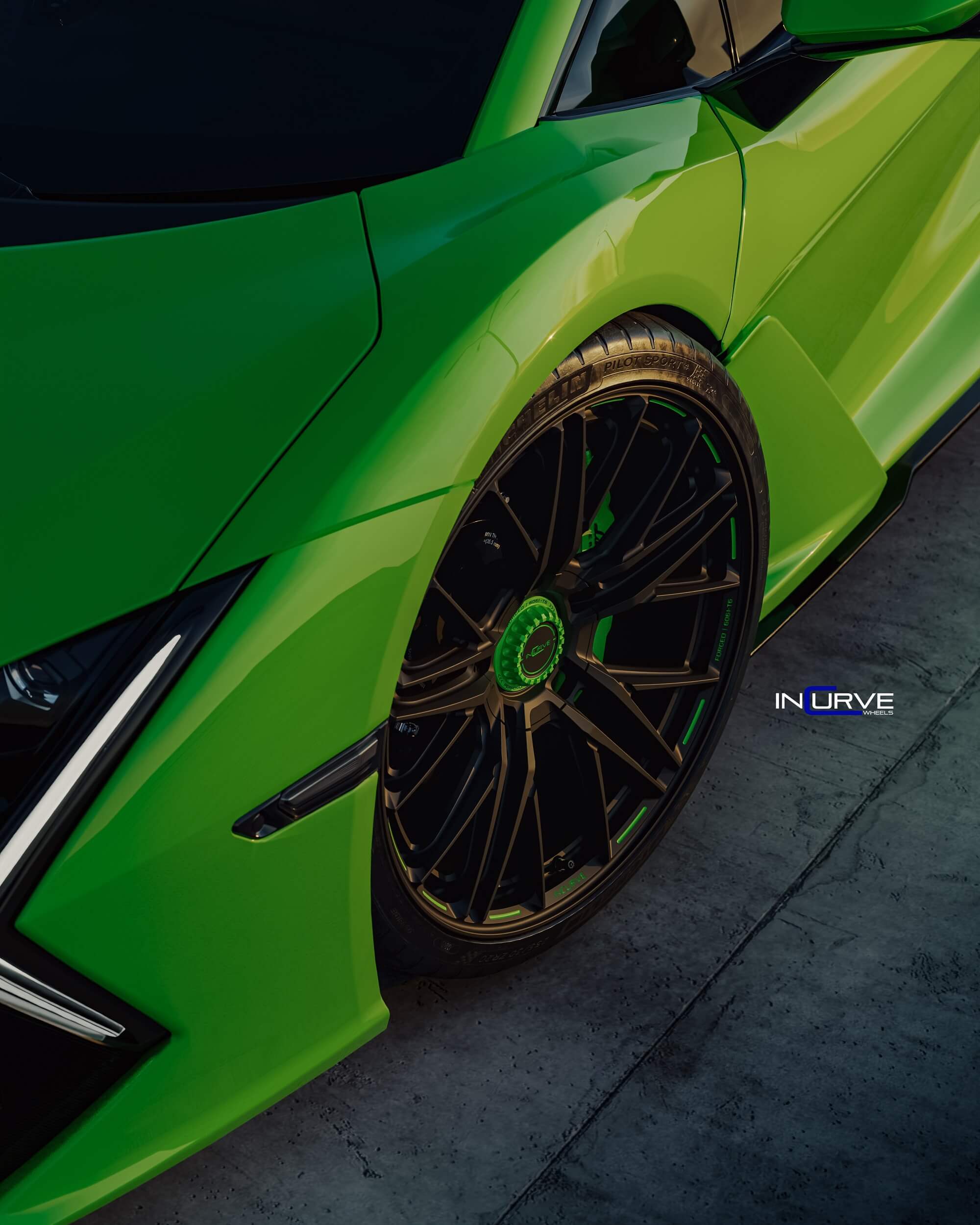 urus forged wheels by incurve